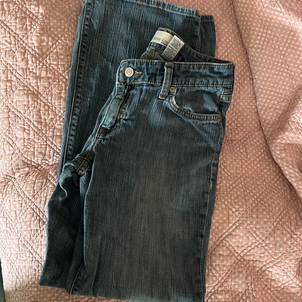 Gap Curvy Low Rise Stretch Jeans